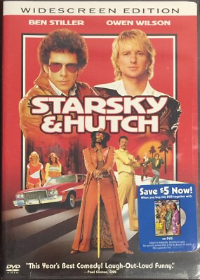 #ad Starsky amp; Hutch DVD 2004 R1 Ben Stiller Owen Wilson BRAND NEW amp; SEALED AU $5.99
