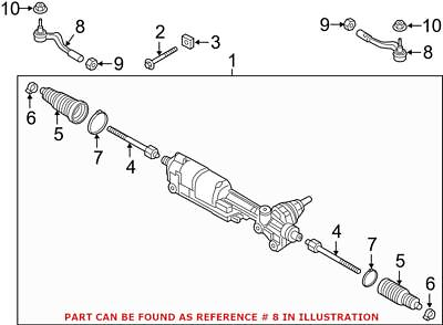 #ad Genuine OEM Steering Tie Rod End Driver Outer for VW Audi 4M0423811D $201.39