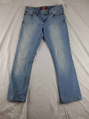 #ad Lucky Brand Jeans Womens 8 29 Lola Boot cut Medium Wash Blue Mid Rise $24.99