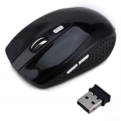 #ad Wireless USB Optical Mouse with USB Receiver for PC Laptop Desktop $10.99