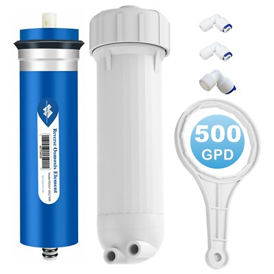 #ad 500 GPD RO Membrane Drinking Reverse Osmosis System Water Filter Replacement Kit $48.59