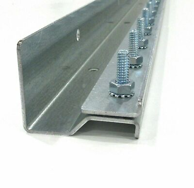 #ad Strip Curtain Hardware Universal Mount Steel 4 Foot Section $74.95