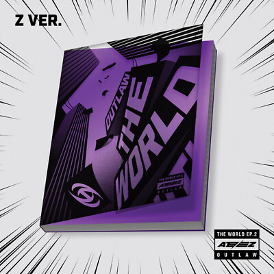 #ad ATEEZ THE WORLD EP.2 : OUTLAW Z ver. New CD Photos $30.98