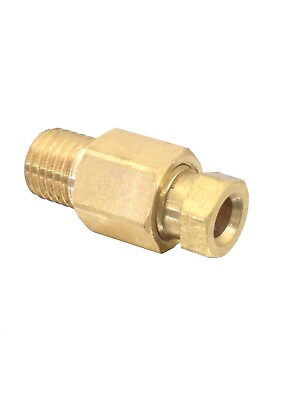 #ad Auto Grease M4 5 6 8 Lubrication Brass Oil Pipe Fitting 4 6 8mm Tube Compression GBP 2.99