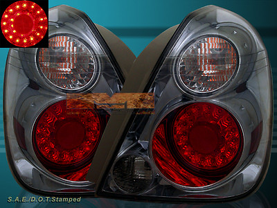 #ad FOR 02 03 04 05 06 Nissan Altima Tail Lights Smoke LED PAIR 2003 2005 $175.99