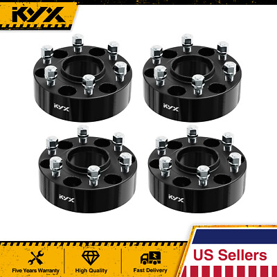 #ad 4 2#x27;#x27; 6 Lug Hubcentric 6x5.5 for Chevy Silverado GMC Wheel Spacers Adapters $88.59