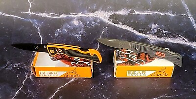 Gerber Bear Grylls Compact Scout Lockback Folding Pocket Knife *ORANGE OR GREY* $15.99