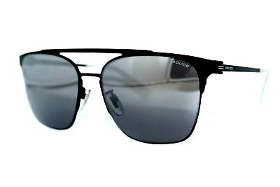 #ad NEW POLICE INTERSTATE2 SPL347 531X BLACK AUTHENTIC SUNGLASSES FRAMES 56MM W CASE $59.99