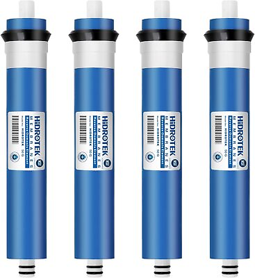 #ad 4 Pack Universal Compatible 50 GPD Reverse Osmosis RO Membrane NSF certificated $42.99