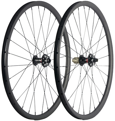 #ad #ad MTB Carbon Wheelset 29ER 30mm Width Tubeless Mountain Cycle Carbon Wheels 700C $416.00
