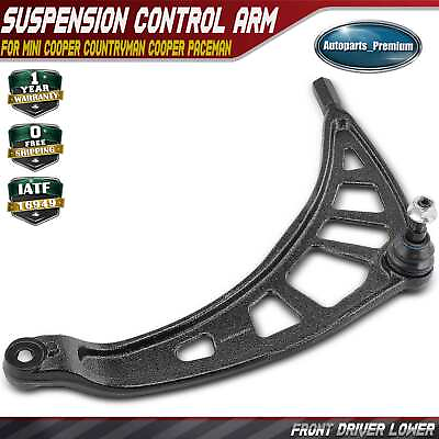 #ad Front Left Control Arm w Ball Joint for Mini Cooper Countryman Cooper Paceman $81.99