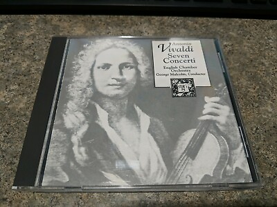 #ad Vivaldi: Seven Concerti for Various Instruments English Chamber Orch CD $4.87