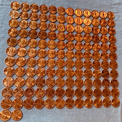 #ad Lincoln Memorial amp; Shield Cents BU Complete Set Of 142 Coins 1959 2024 P D S $35.99