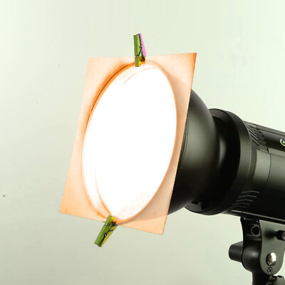 #ad 6pcs Light Filters Sheet Light Diffuser Film Light Gels Color Gels for Studio $10.43