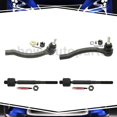 #ad MOOG Left Outer Right Outer Inner 4X Steering Tie Rod End For Nissan Altima $226.59