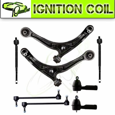 #ad 8pcs Lower Control Arm Sway Bar Outer Tie Rod End For 2002 2004 HONDA ODYSSEY $110.09