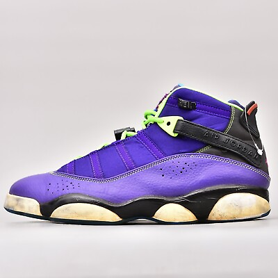 #ad Air Jordan 6 VI Rings Bel Air 13 Men#x27;s Size 10.5 US Court Purple Pink Lime $55.00