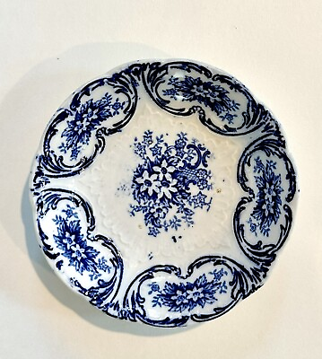 #ad Meissen Blue amp; White Antique German Porcelain Berry Bowl $26.00