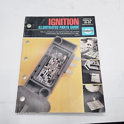#ad IB 89 1989 Standard Ignition Illustrated Pictures Parts Catalog $16.99
