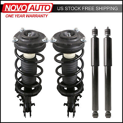 #ad Front amp; Rear Shocks Struts Absorbers Left Right For 2007 2012 Nissan Versa New $121.89