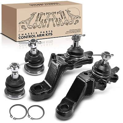 #ad 4pcs Front Upper amp; Lower Ball Joints Suspension Kit for Toyota Tacoma 1995 2004 $58.69