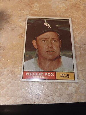 #ad 1961 Topps # 30 Nellie Fox $9.99