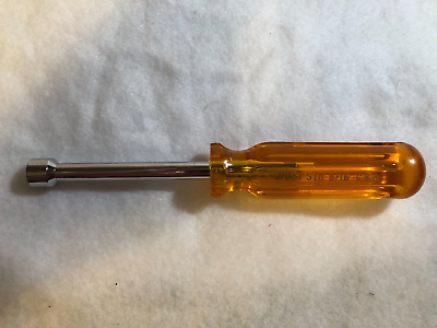 #ad Vaco S10 5 16:quot;Nut Driver USA Vintage Amber Handle $8.95