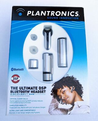 #ad 4Parts Only: Plantronics Discovery 645 DSP Ultimate Bluetooth Headset with DSP $81.53