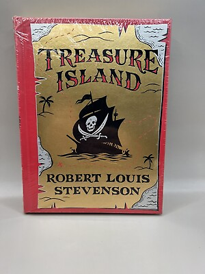 #ad Treasure Island Hard Cover Robert Louis Stevenson Sealed $19.25