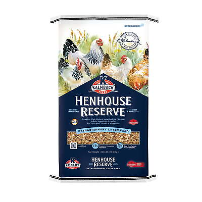 #ad Feeds Henhouse Reserve Extraordinary Whole GrainLayer Feed for Chickens 30 lb $50.29