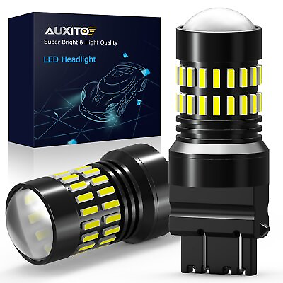 #ad AUXITO 3156 3157 LED Reverse Backup Light Bulbs Xenon White Super Bright 48chips $12.59