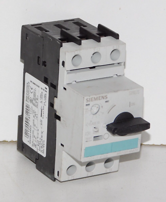 #ad Siemens 3RV1021 4AA10 Sirius Manual Motor Starter Circuit Breaker Module Unit $29.00