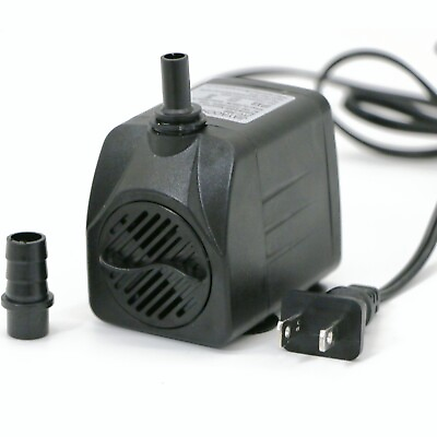 #ad Adjustable Submersible Water Pump Powerhead Hydroponic Fountain Pond Fish Tank $13.97
