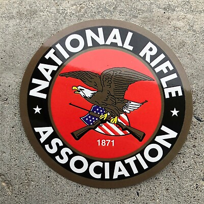 #ad NRA National Rifle Association Gun Rights 2nd Amendment Vinyl Sticker Decal USA $2.75