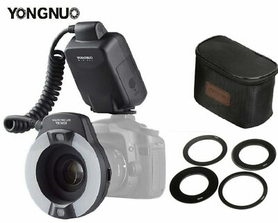 #ad YONGNUO YN 14EX TTL Macro Ring LED Flash Light Adapter Rings for Canon Cameras $115.00