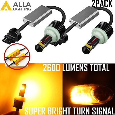 #ad Alla Lighting LED 3156NA CANBUS Turn Signal Light BulbNo Hyper Fast Flashing $34.98