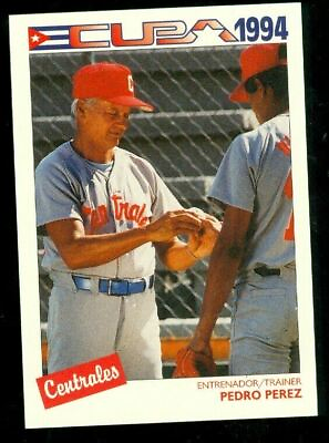 #ad 1994 CUBA LEAGUE #97 PEDRO PEREZ 1992 OLYMPIC MINT 5000 MINTED SHIPPING 90 CENT $14.95
