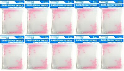 #ad x10 packs Cherry Blossom Sakura TCG 60 Sleeves Made in Japan Card Protector $56.00