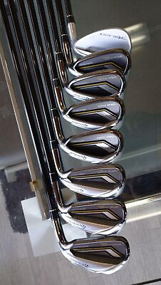 TaylorMade RocketBladez IronSet FlexR 8Pieces genuine carbon RightHanded F S #67 $323.00