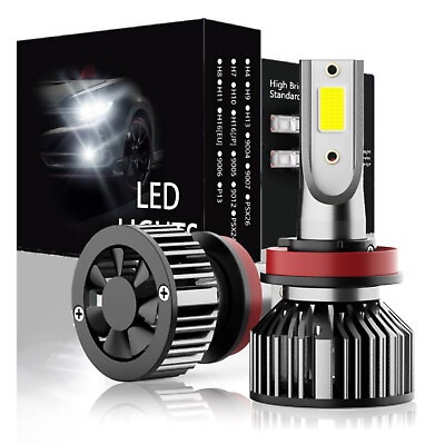 #ad H11 LED Headlight Kit Low Beam Bulb Super Bright 6500K 1000000LM High quality $15.99