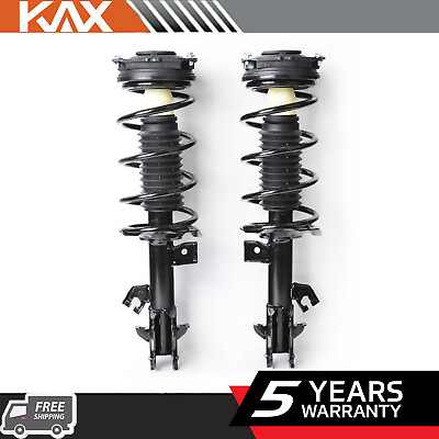 #ad Pair 2 Front Complete Struts Assembly Shock Spring For Nissan Versa 2007 2012 $89.24