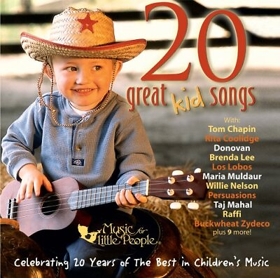 #ad 20 Great Kid Songs CD *READ* EX LIBRARY $4.90
