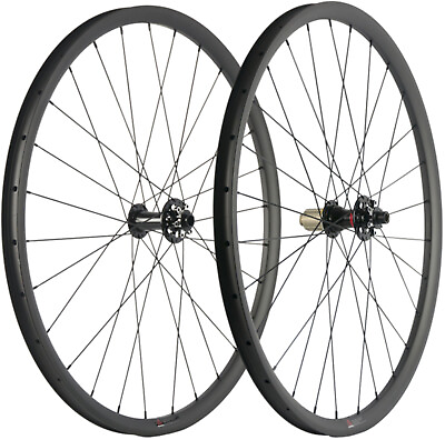 #ad 29ER MTB Carbon Wheelset 27 30 35 40mm Tubeless Mountian Bike Carbon Wheelset UD $447.00