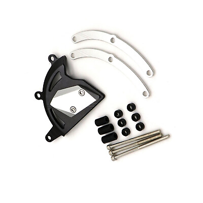 #ad Silver Engine Stator Guard Protector Cover Kit For YAMAHA R15 V3 MT15 17 22 2021 $28.45