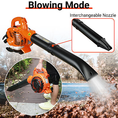 #ad #ad Gas Powered 2 Stroke Handheld Leaf Blower Dual Purpose Blowing and Suction yo $128.00