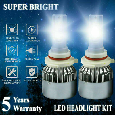 #ad 9005 HB3 LED Headlight Kit 2000W 300000LM 6000K White Bulbs High power HID Light $20.90