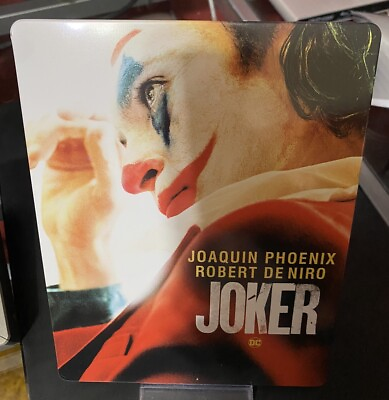 #ad Joker SteelBook 4K Ultra HD Blu ray 2019 *No Digital* *Best Buy* $49.99