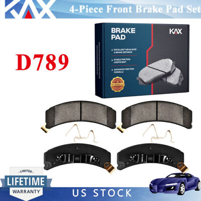 #ad D789 Front Ceramic Brake Pads for GMC C1500 1988 1999 C1500 Suburban 1992 1999 $26.99
