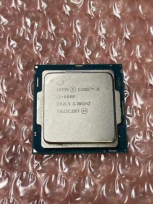 #ad Intel Core i5 6600 SR2L5 3.30GHz Quad Core LGA1151 6MB Processor CPU $28.00