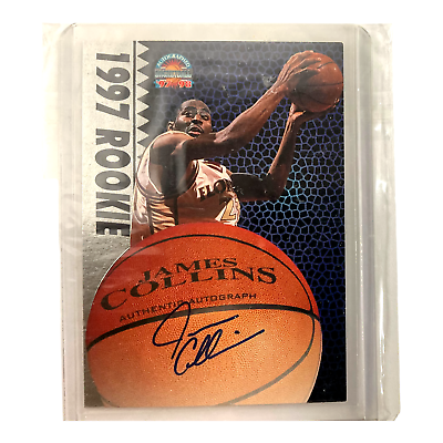 #ad Seminole 1997 Rookie James Collins Basketball Score Board Autographed $2.00